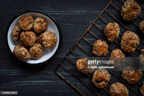 homemade cookies - gezout stockfoto's en -beelden