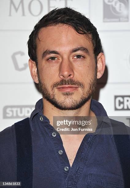 Actor Chris New arrives for the Moet British Independent Film Awards at Old Billingsgate Market on December 4, 2011 in London, England.