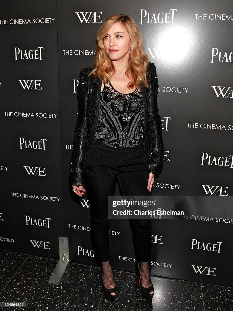 The Cinema Society & Piaget Host A Screening Of "W.E." - Inside Arrivals