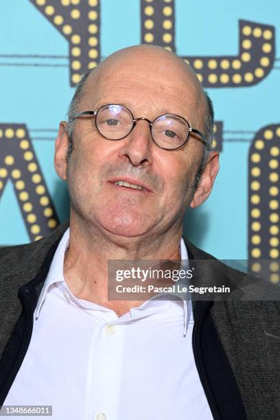 Gilles Gaston-Dreyfus attends the "The French Dispatch" - Paris Gala Screening at Cinema UGC Normandie on October 24, 2021 in Paris, France.