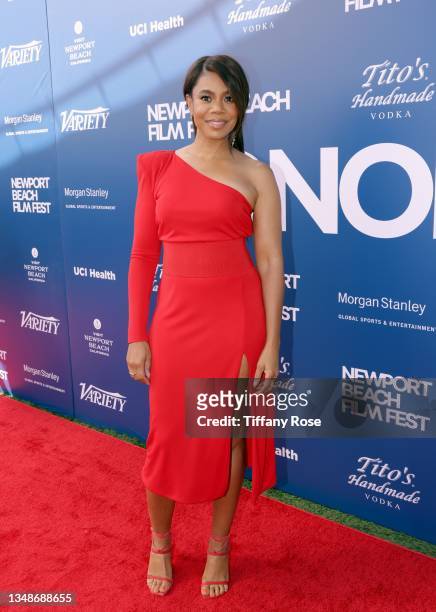 Regina Hall attends the Festival Honors & Variety's 10 Actors To Watch presented by Newport Beach Film Festival at The Balboa Bay Club And Resort on...