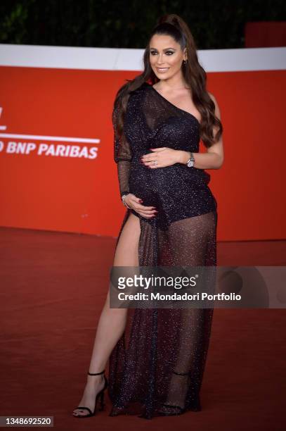 Alessia Macari at Rome Film Fest 2021. Treasure of his Youth: The Photographs of Paolo Di Paolo Red carpet. Rome , October 23th, 2021