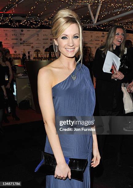 Actress Joanne Froggatt arrives for the Moet British Independent Film Awards at Old Billingsgate Market on December 4, 2011 in London, England.