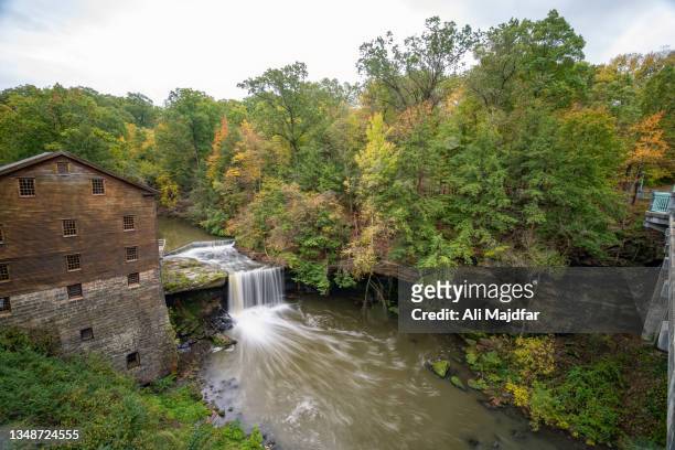 lanterman's mill region - youngstown ohio stock pictures, royalty-free photos & images