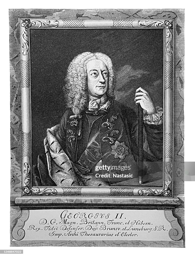 Portrait of King George II of England