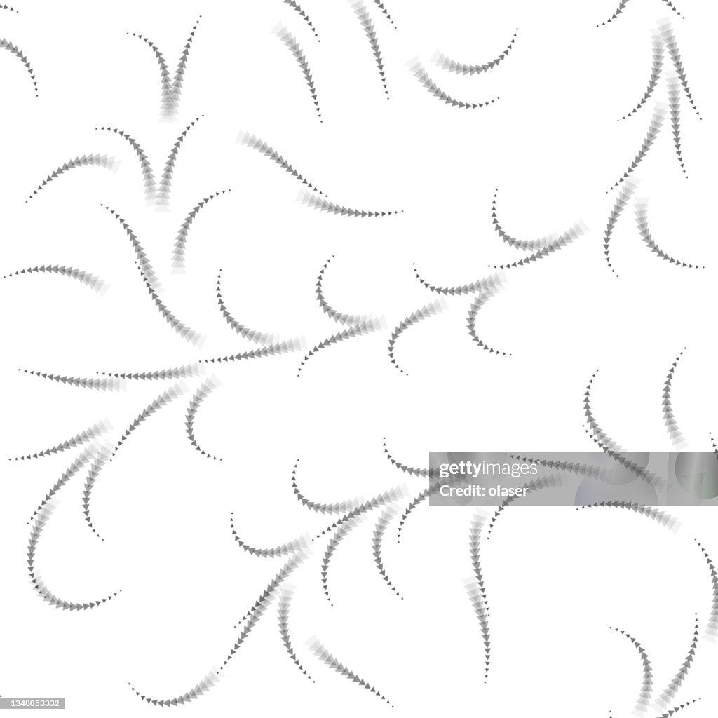 Triangular Pattern Arrows Triangle Arrows In Lines Flow Pattern High-Res Vector Graphic - Getty ...