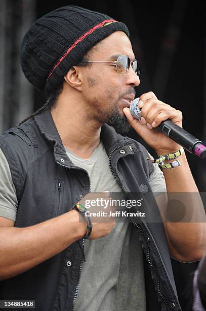 Danglin of The Wailers performs during the final day of Dave Matthews Band Caravan at Lakeside on July 10, 2011 in Chicago, Illinois.