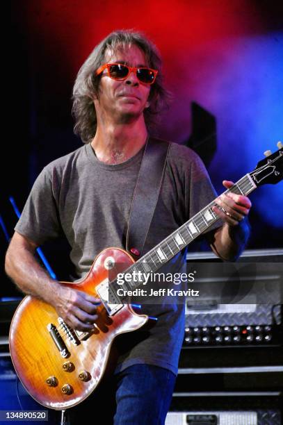 Tim Reynolds of Dave Matthews Band performs during the final day of Dave Matthews Band Caravan at Lakeside on July 10, 2011 in Chicago, Illinois.