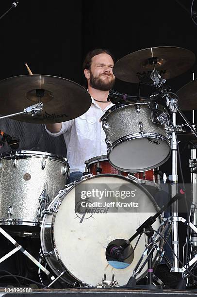 Nowak of Cornmeal performs during day two of Dave Matthews Band Caravan at Lakeside on July 9, 2011 in Chicago, Illinois.