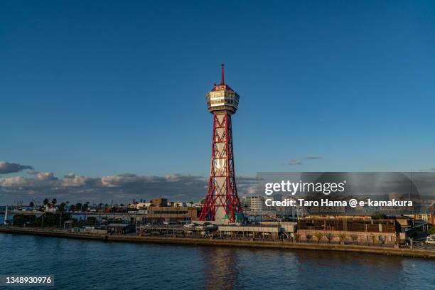 waterfront in fukuoka city of japan - fukuoka prefecture stock pictures, royalty-free photos & images