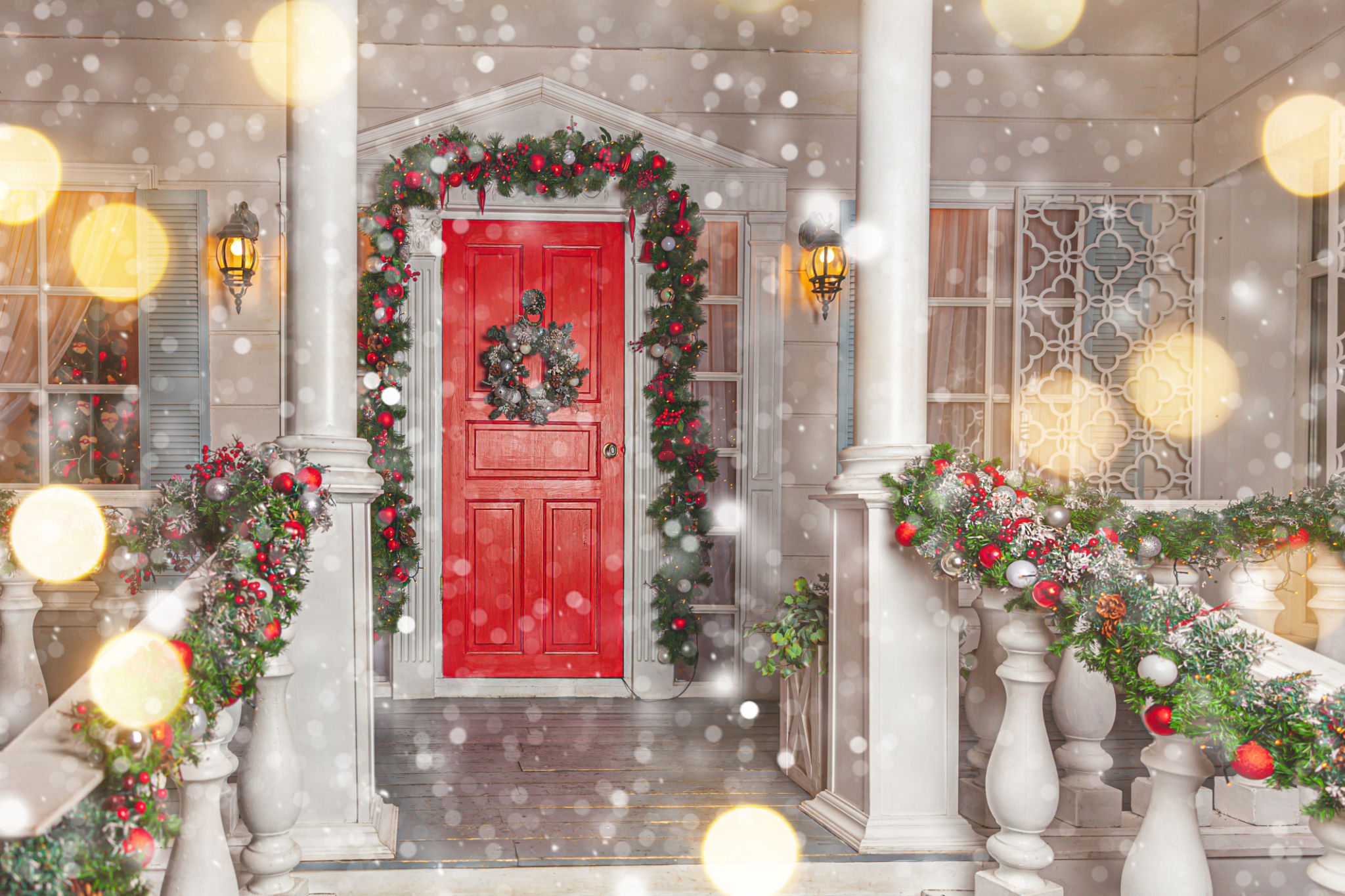 outdoor christmas decor
