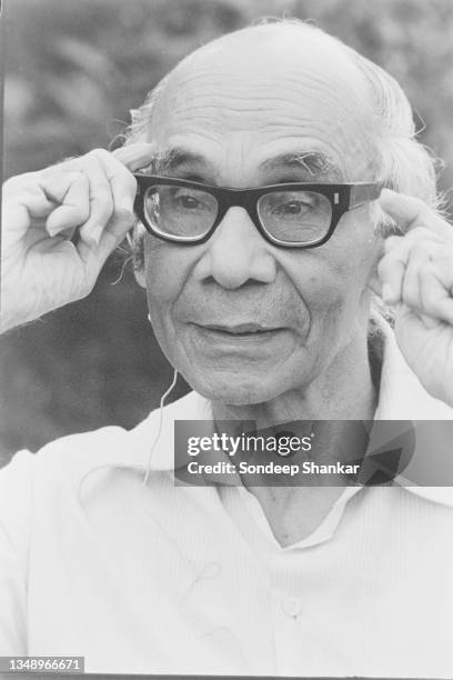 November 1976 file photo of Hiren Mukerjee , a politician, lawyer, academic and a member of the Communist Party of India. He was elected to the Lok...