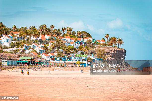 solana matorral - insel fuerteventura stock-fotos und bilder