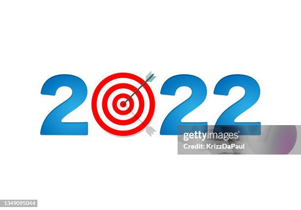 2022 - dart board stock illustrations