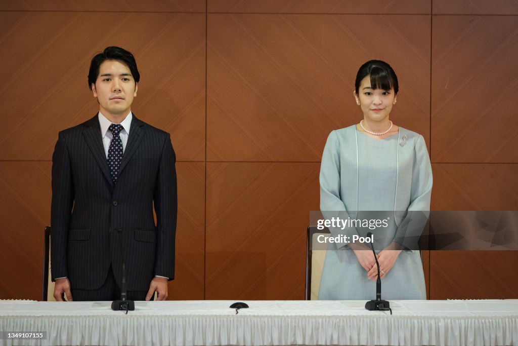 Princess Mako Of Japan Marries Kei Komuro