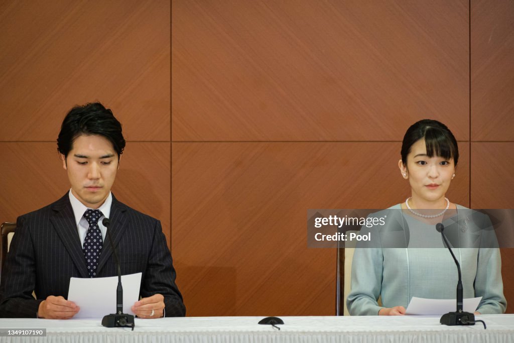 Princess Mako Of Japan Marries Kei Komuro