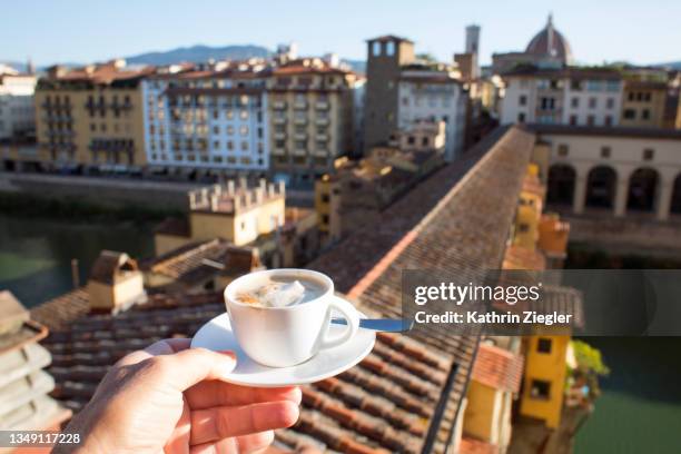 good morning florence! - coffee italy stock pictures, royalty-free photos & images
