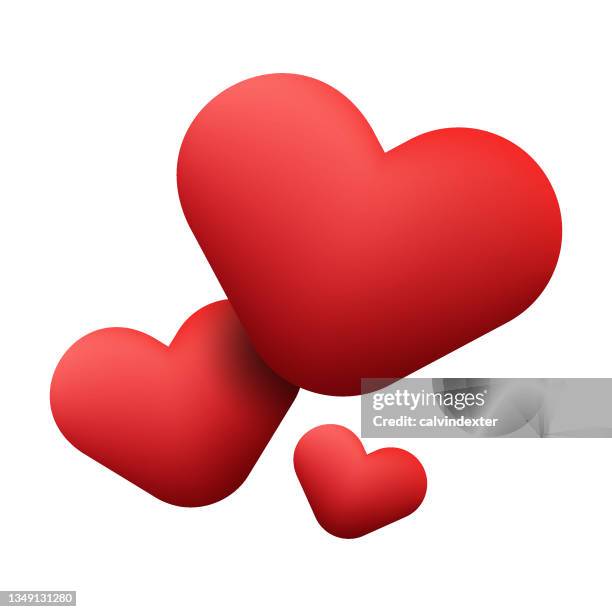 heart shape icon design - affectionate gesture stock illustrations