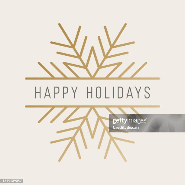 weihnachtsgrußkarte mit schneeflocke. - christmas design stock-grafiken, -clipart, -cartoons und -symbole