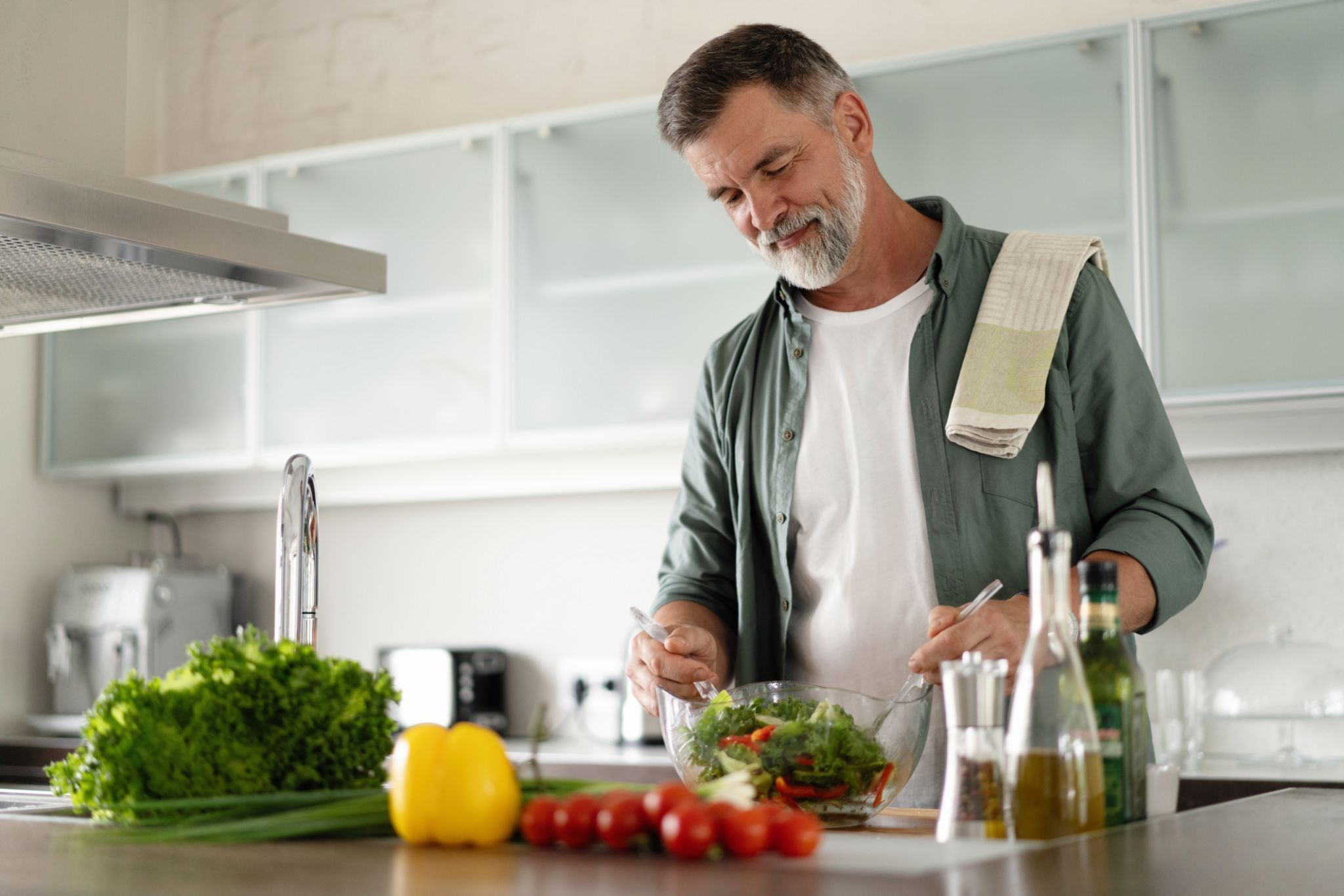 healthy meal preparation