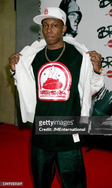 Dizzee Rascal arriving at The 26th BRIT Awards 2006 with Mastercard, Earls Court 1, London, UK, Wednesday 15 February 2006.