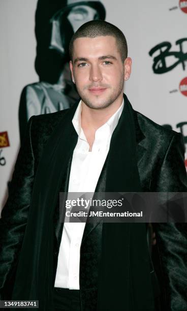 Shayne Ward arriving at The 26th BRIT Awards 2006 with Mastercard, Earls Court 1, London, UK, Wednesday 15 February 2006.