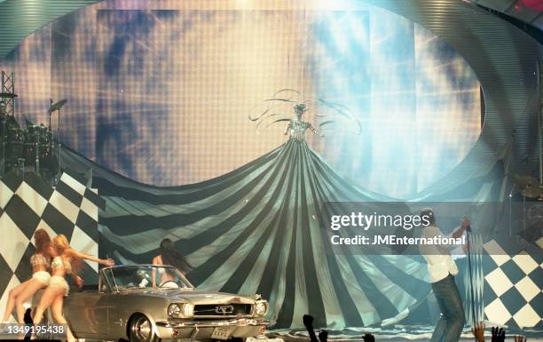 Ricky Martin performing a medley of 'Livin' la Vida Loca' 'The Cup of Life' & 'MarÌa', The 20th BRIT Awards with Mastercard, Earls Court Exhibition...
