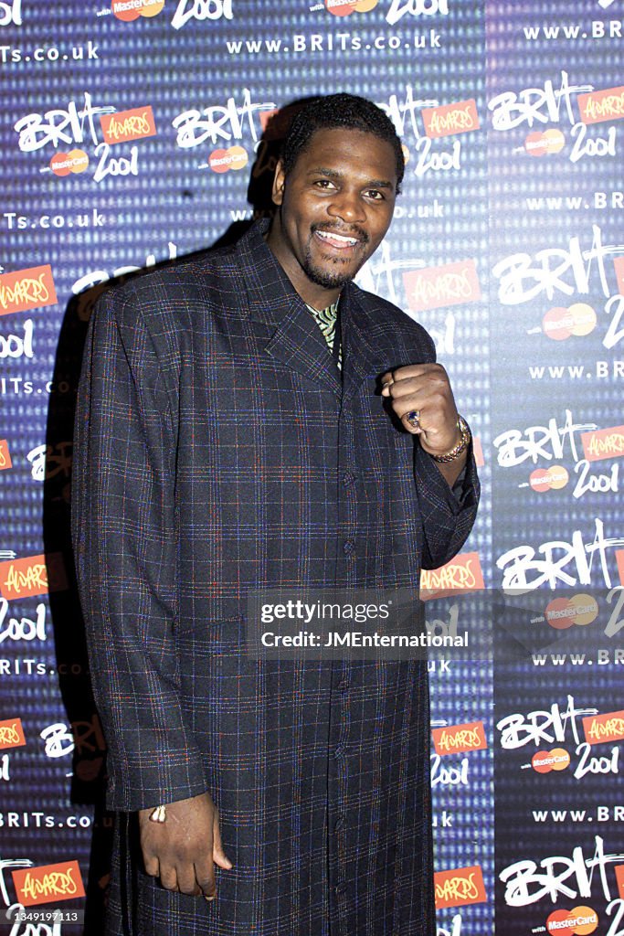 The 21st BRIT Awards with Mastercard, Earls Court 2, London, UK, Monday 26 Feb 2001