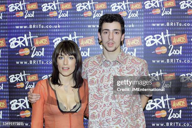 Fay Ripley and Ralph Little attends The 21st BRIT Awards with Mastercard, Earls Court 2, London, UK, Monday 26 February 2001.