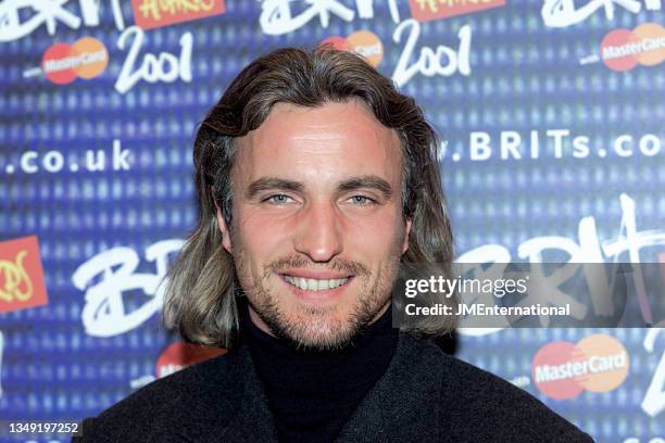 David Ginola attends The 21st BRIT Awards with Mastercard, Earls Court 2, London, UK, Monday 26 February 2001.