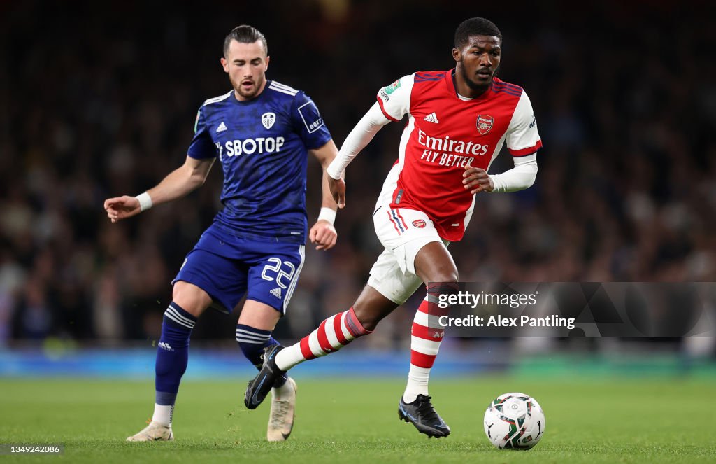 Arsenal v Leeds United - Carabao Cup Round of 16