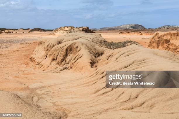 travel - colombia - cabo de la vela - kite lagoon stock pictures, royalty-free photos & images
