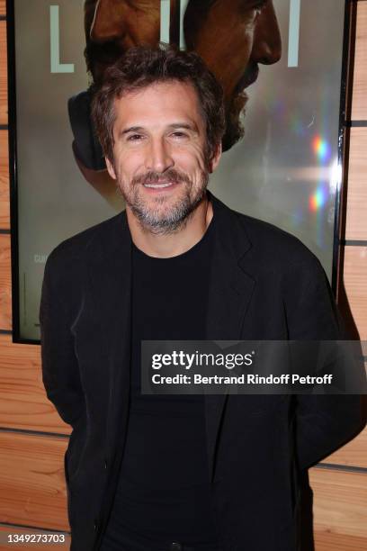 Director of the movie Guillaume Canet attends the "Lui" Premiere at "Les Fauvettes" Cinema on October 26, 2021 in Paris, France.