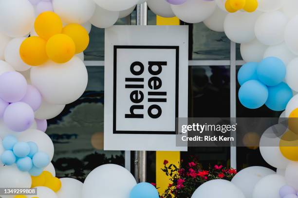 General view of atmosphere during the grand opening of Hello Bello’s first wholly-owned U.S. Diaper distribution and manufacturing center on October...