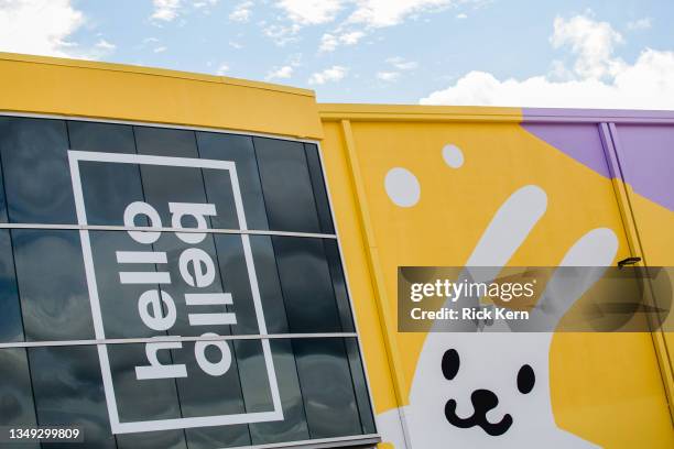 General view of atmosphere during the grand opening of Hello Bello’s first wholly-owned U.S. Diaper distribution and manufacturing center on October...