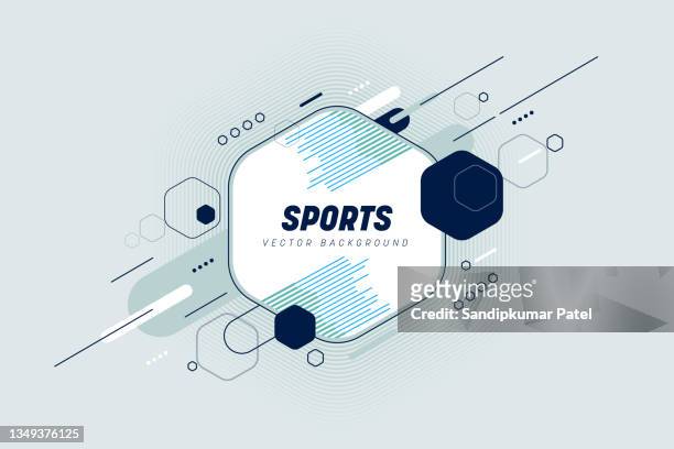 sport event design - competition stock illustrations