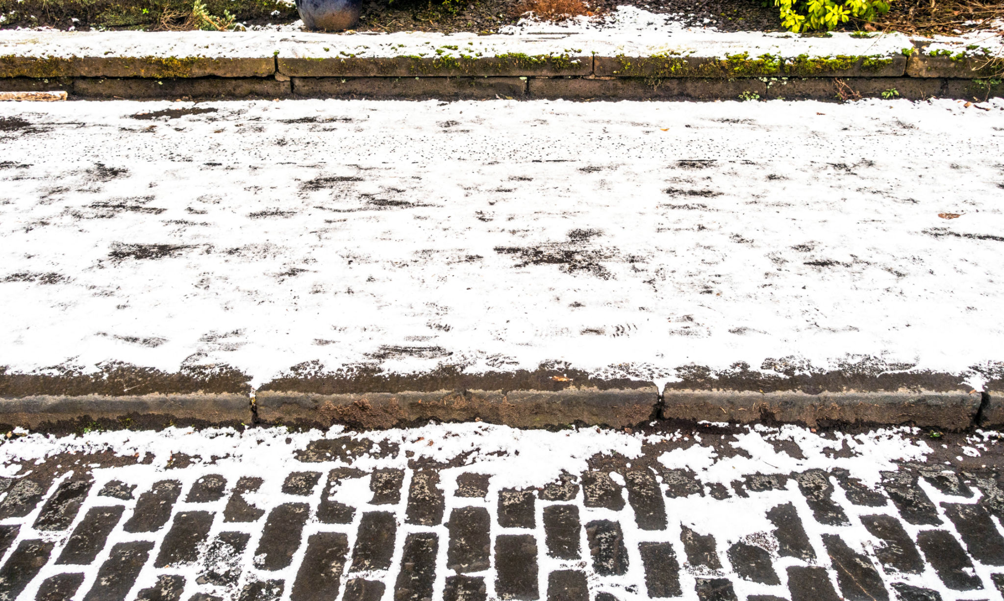 sidewalk snow