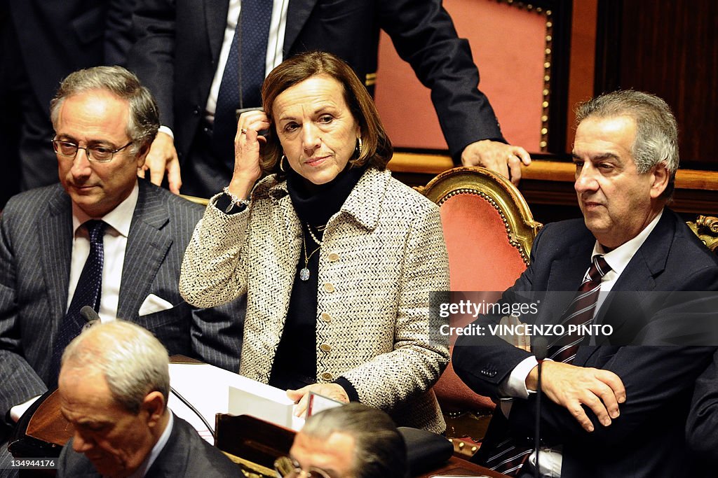 Italian welfare minister Elsa fornero si