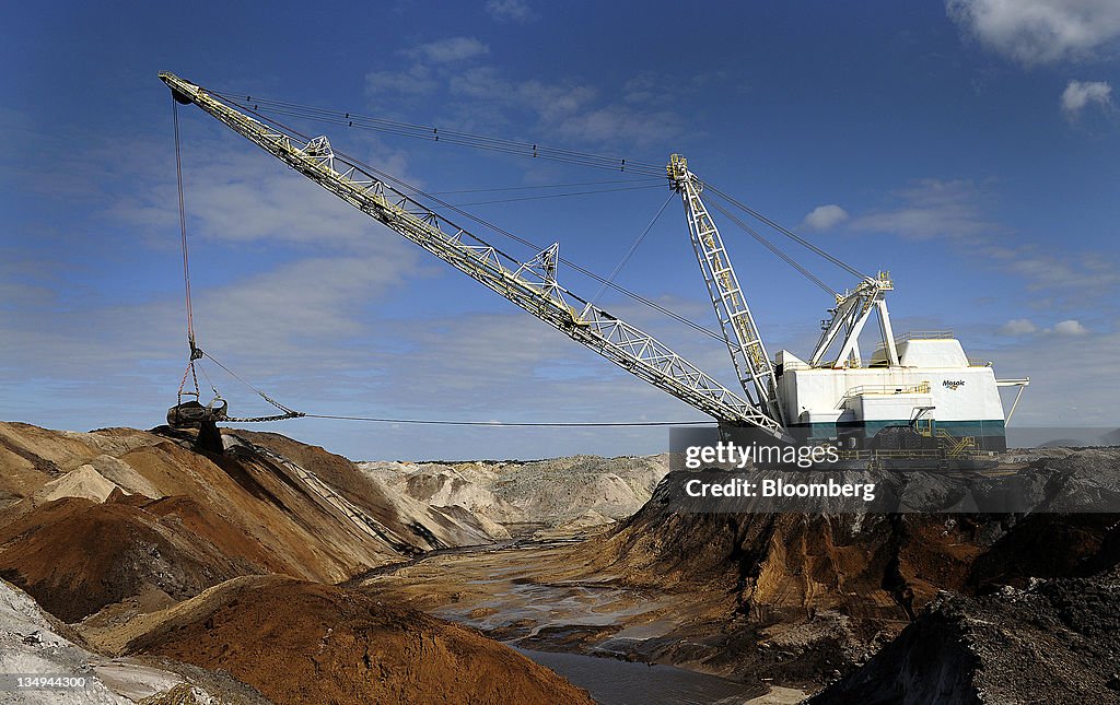 Inside Mosaic Phosphate Mining Facilities