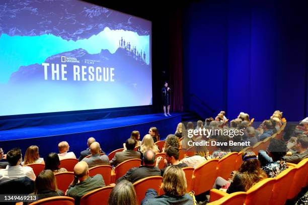 Elizabeth Chai Vasarhelyi attends special screening of National Geographic documentary film 'The Rescue' attended by academy-award winning Director...