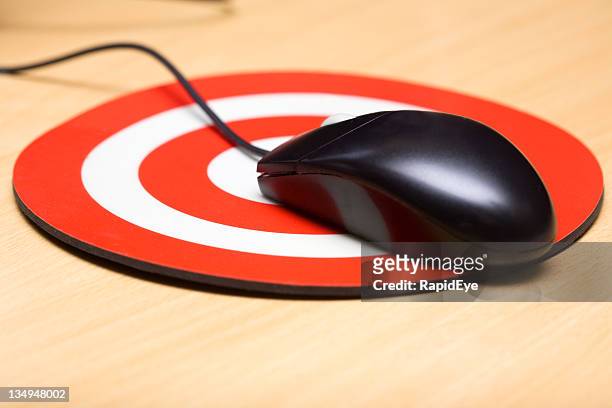 it target - mouse pad stock pictures, royalty-free photos & images