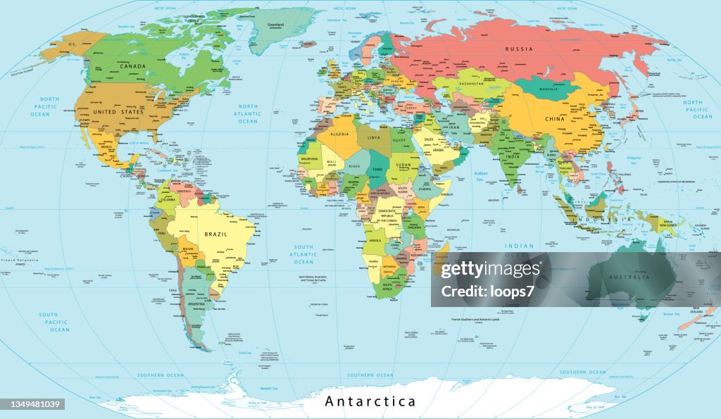 Detaillierte Politische Weltkarte Mit Namen Von St dten Fl ssen Seen detaillierte-politische-weltkarte-mit-namen-von-st-dten-fl-ssen-seen