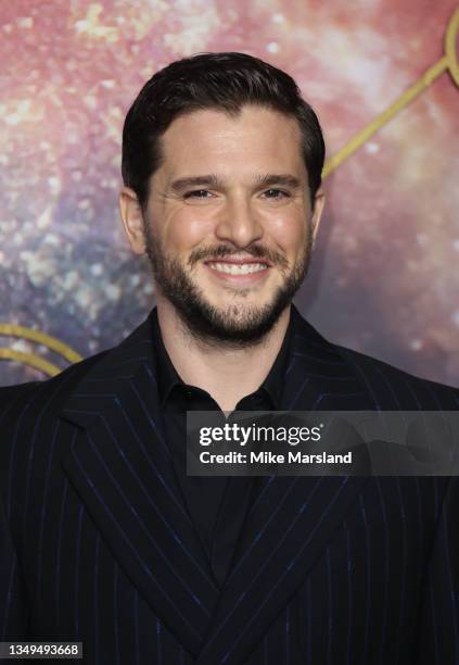 Kit Harington attends the "Eternals" UK Premiere at BFI IMAX Waterloo on October 27, 2021 in London, England.