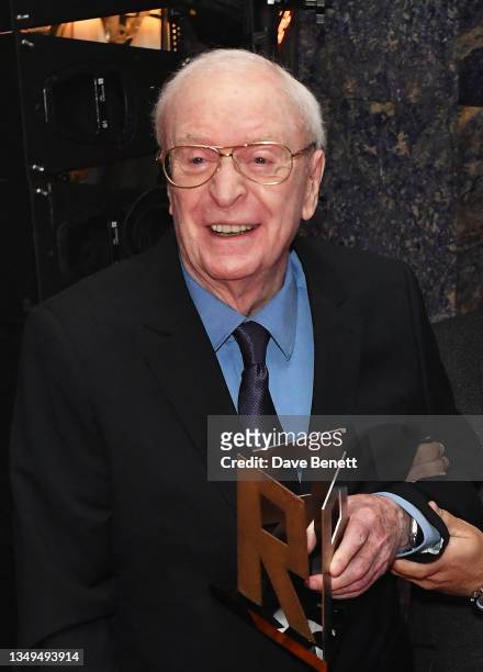 Sir Michael Caine attends the Raindance Film Festival opening night gala party at The Dorchester on October 27, 2021 in London, England.
