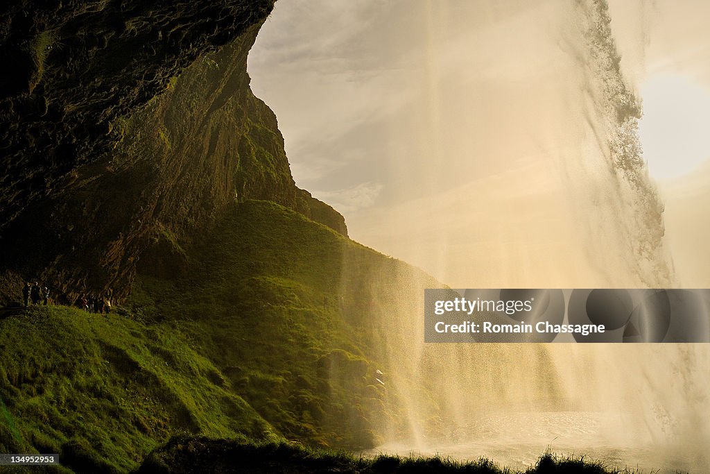 Icelandic waterfall