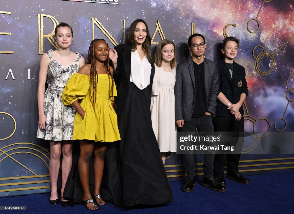 "The Eternals" UK Premiere - Red Carpet Arrivals