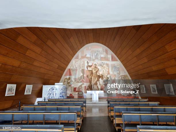 igreja de são francisco de assis na pampulha - igreja - fotografias e filmes do acervo