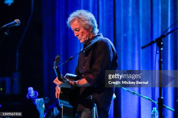 Rodney Crowell performs at Franklin Theatre on October 27, 2021 in Franklin, Tennessee.