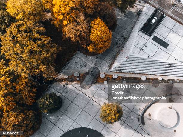 israels plads - copenhagen aerial stock pictures, royalty-free photos & images