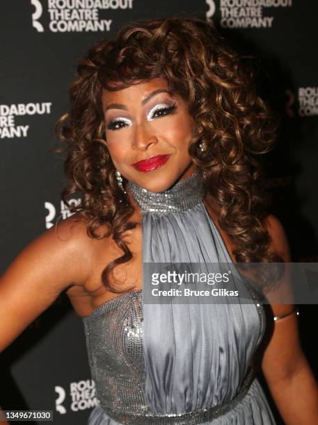 Kenge poses at the opening night after-party for The Roundabout Theater Company's production of ""Caroline, Or Change" on Broadway at Studio 54...